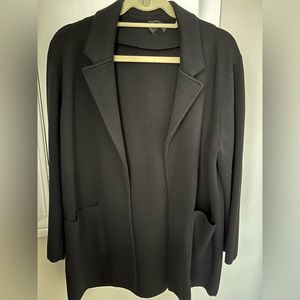 Black J Crew sweater blazer - size L. Looks great! Perfect for daily wear